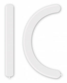 Palloncini pastello Modellabili 360 Bianco 10 – 100 pz