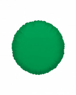 Mylar Tondo Verde Smeraldo 18″ 1pz